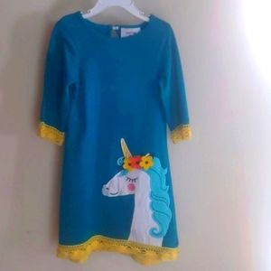 Counting Daises Unicorn Dress